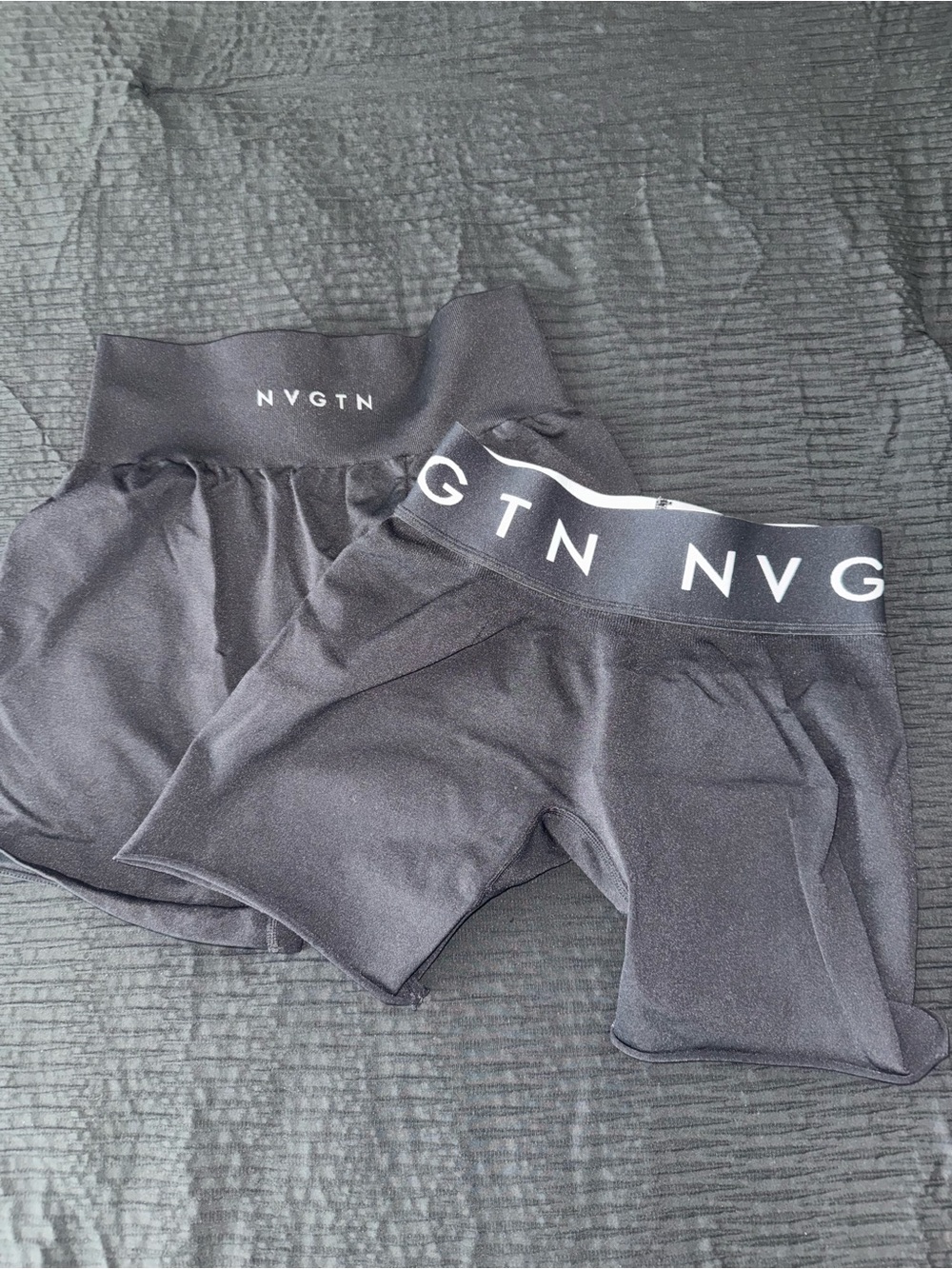 NVGTN Black Men's Performance Boxer Briefs - Pack of 2